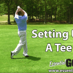 Setting Up A Tee Shot