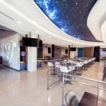 Premium golf lounge