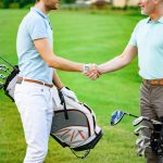 Golf handshake
