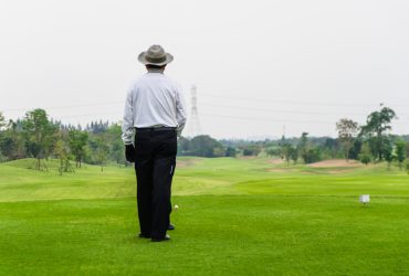 old man golf