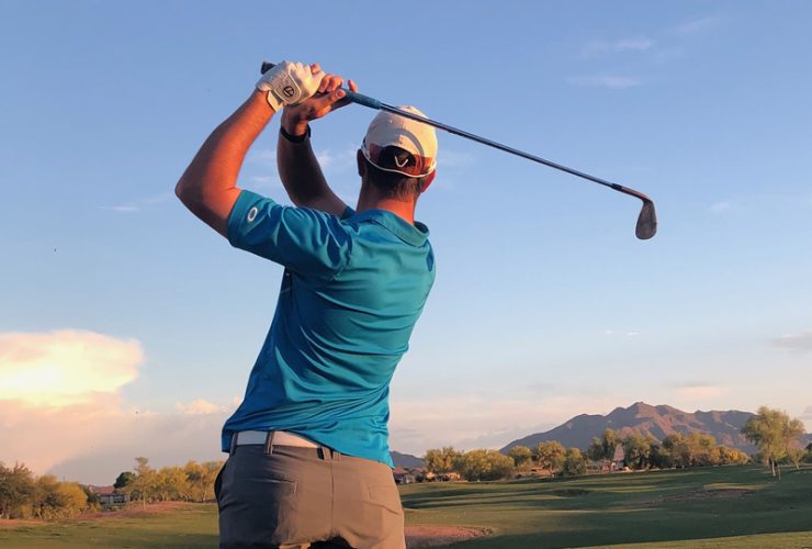golfer back