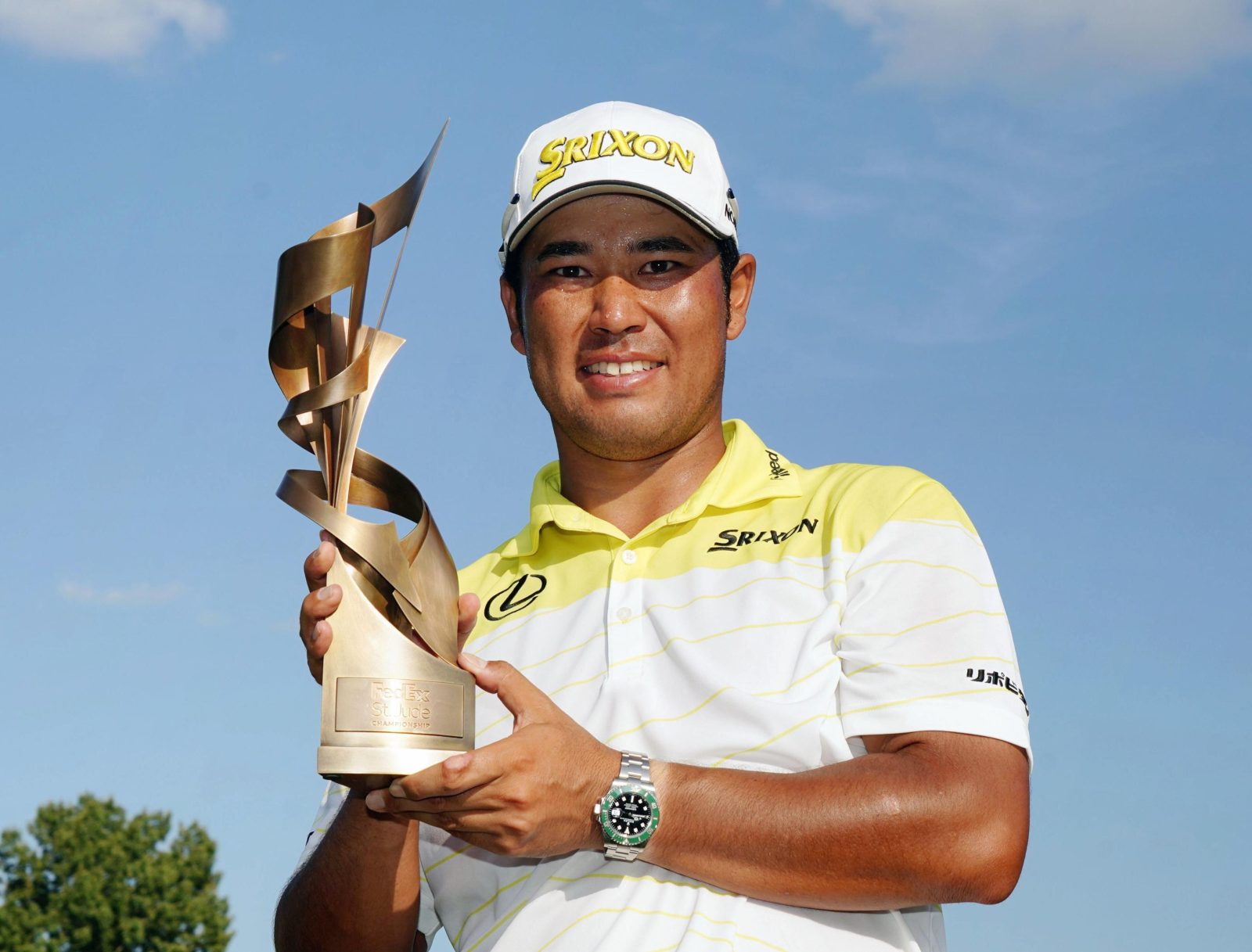 Hideki Matsuyama Holds On to Win FedEx St. Jude Championship