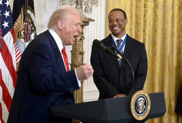 Donald Trump Hosts Golf Executives At White House As Reunification Talks Ramp Up