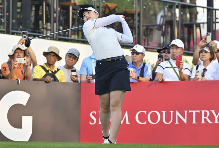 Rio Takeda Dominates to Win Blue Bay LPGA