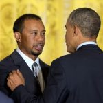 The Obama's in Talks to Produce Tiger Woods Biopic for Amazon