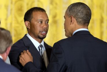 The Obama's in Talks to Produce Tiger Woods Biopic for Amazon