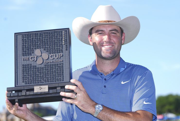 Scottie Scheffler Earns Convincing Wire-to-Wire Victory at THE CJ Cup Byron Nelson