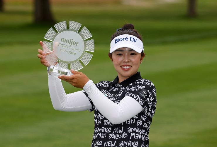Miyu Yamashita Overcomes Lottie Woad to Win Meijer LPGA Classic